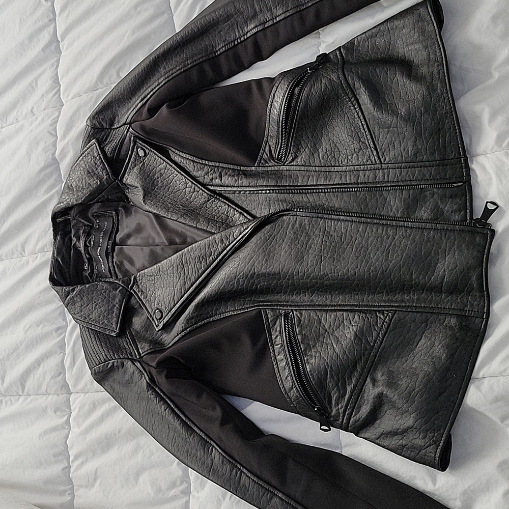 Leather jacket